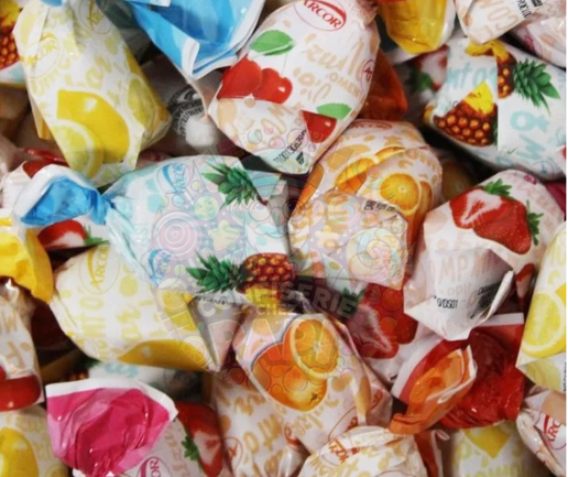 Bonbon dur au fruit