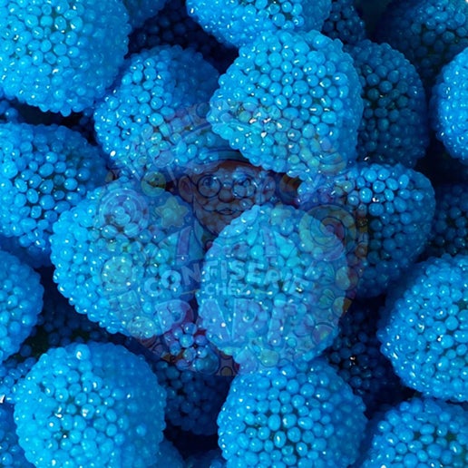 76. Lunaire à la framboise bleu