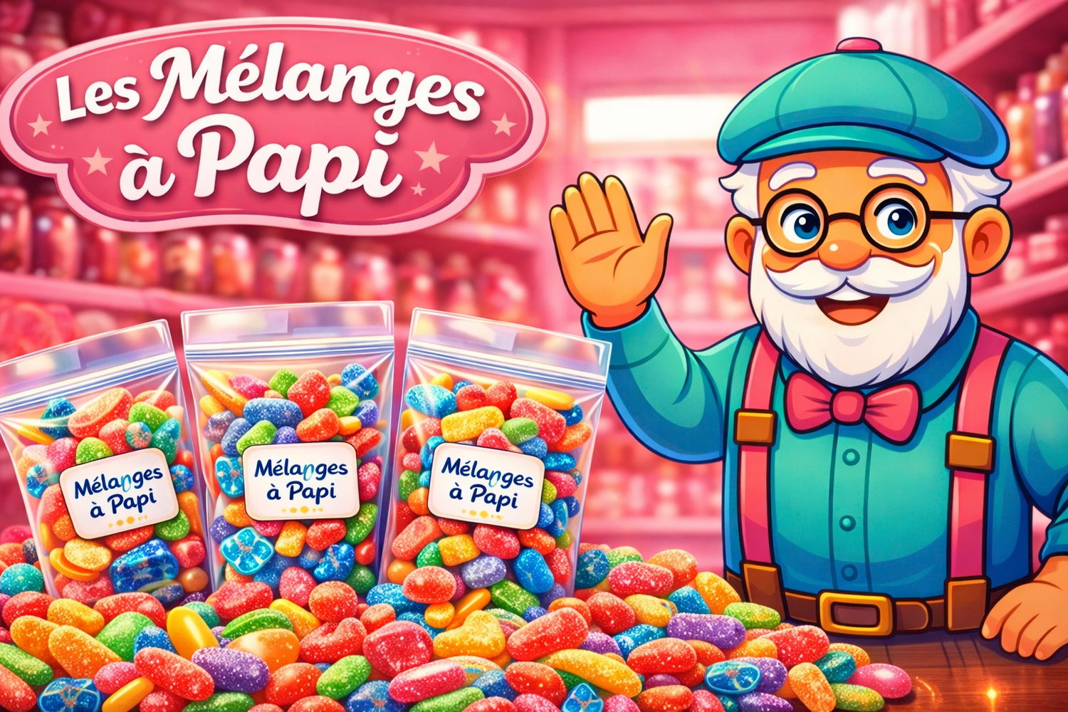 Les mélanges à Papi