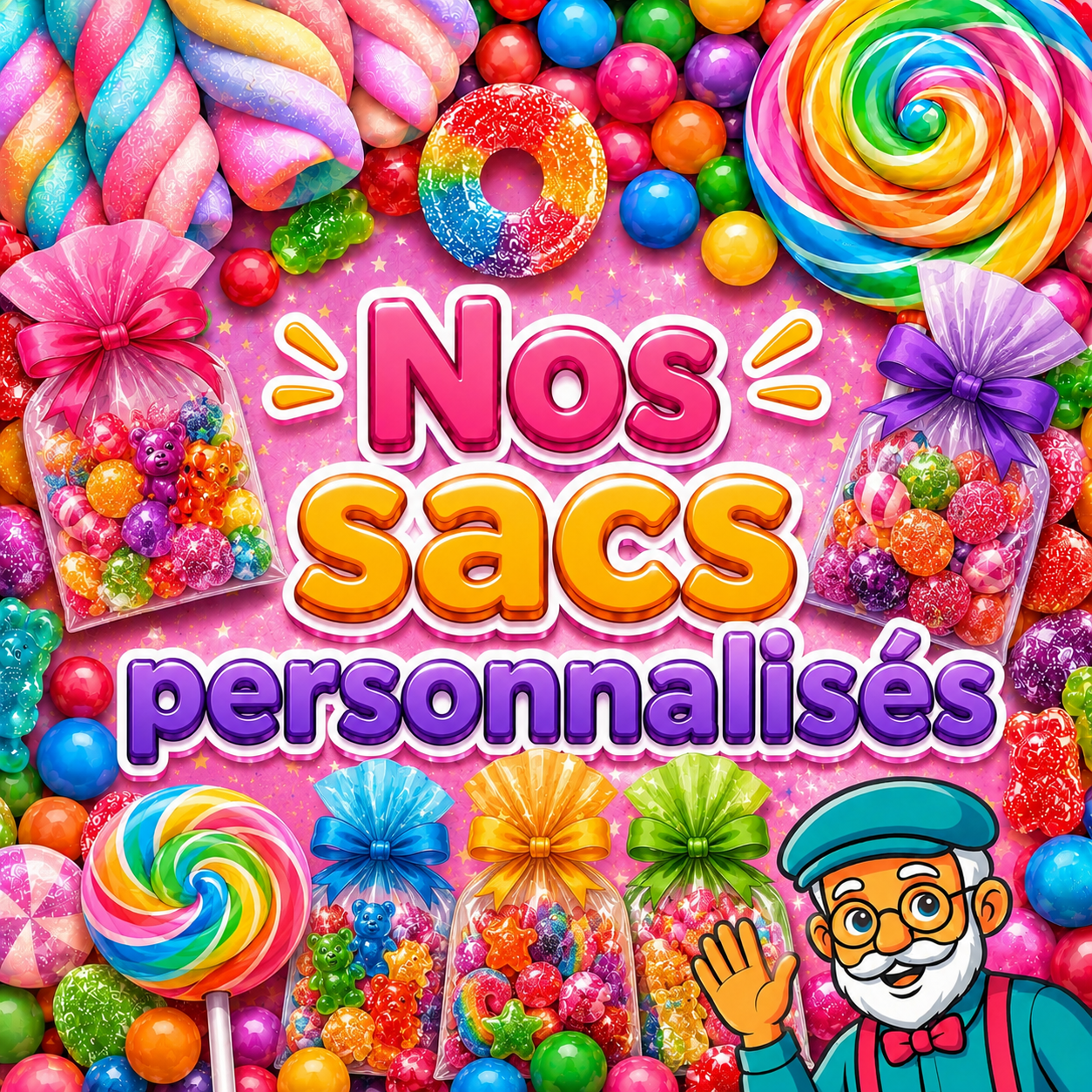 Nos sacs personnalisés
