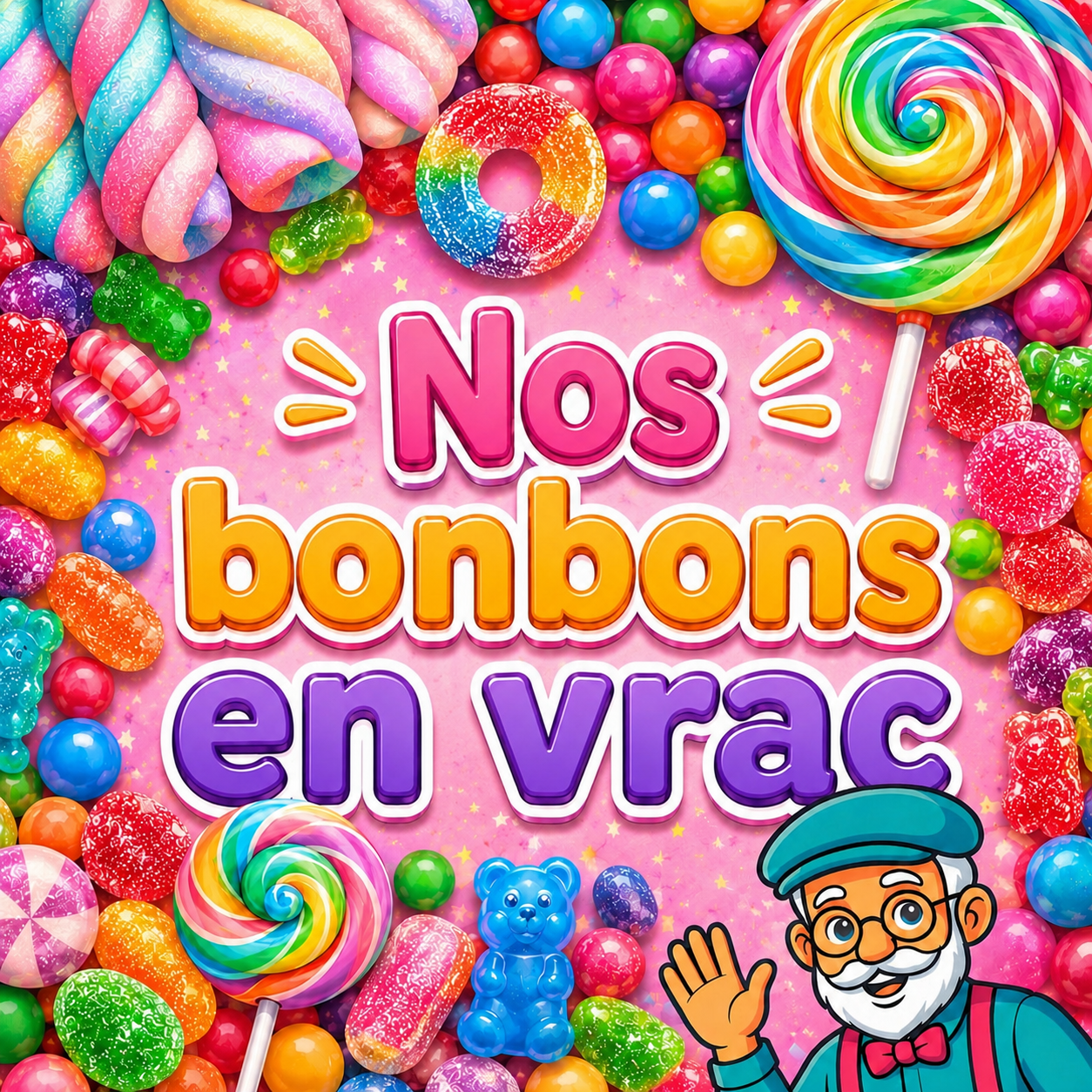 Nos bonbons en vrac