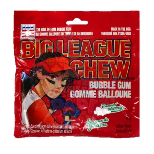 Big League chew Bubble gum fraise