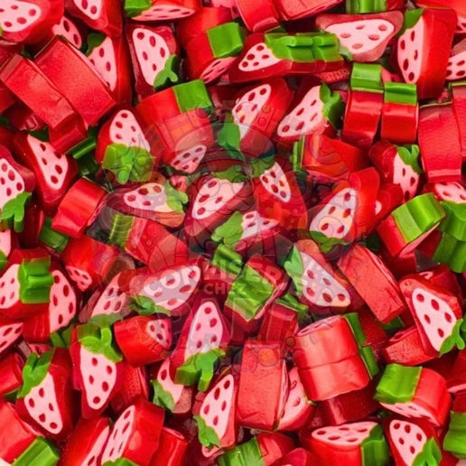 133. Tranche de fraise à la réglisse