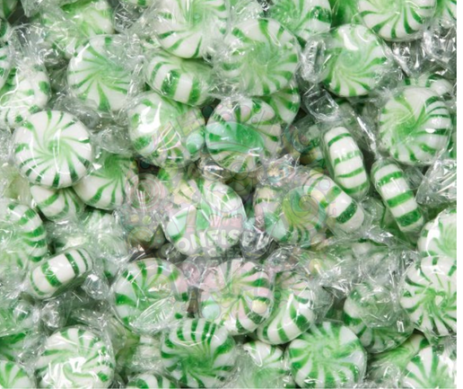 Bonbon dur menthe verte