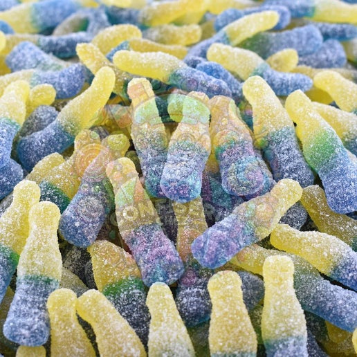 18. Bouteille limonade bleu