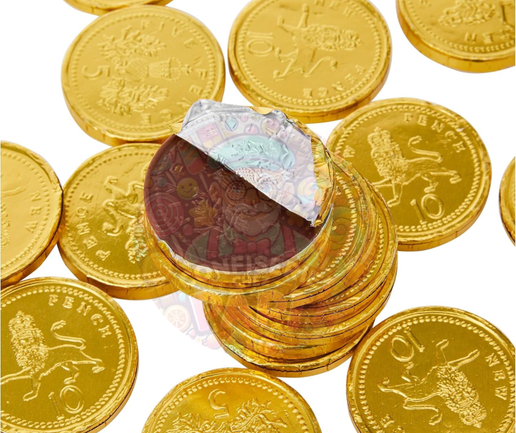 Monnaie du monde chocolat au lait