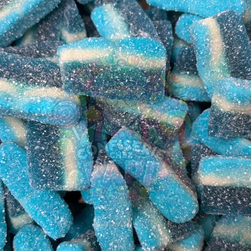 71. Tranche de framboise bleu