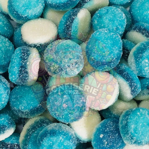 64. Tarte à la framboise bleu