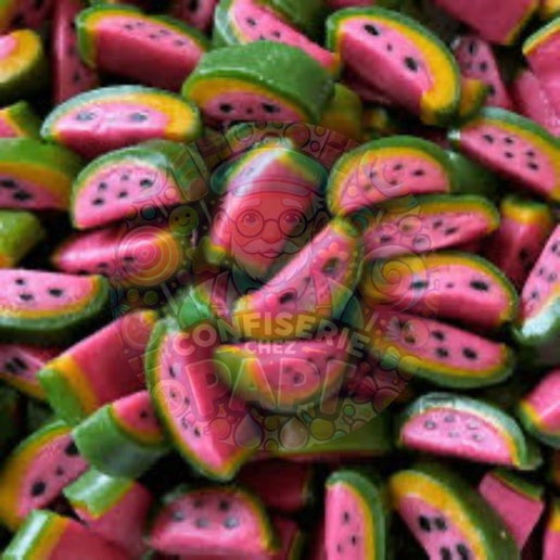 136. Tranche de melon d'eau