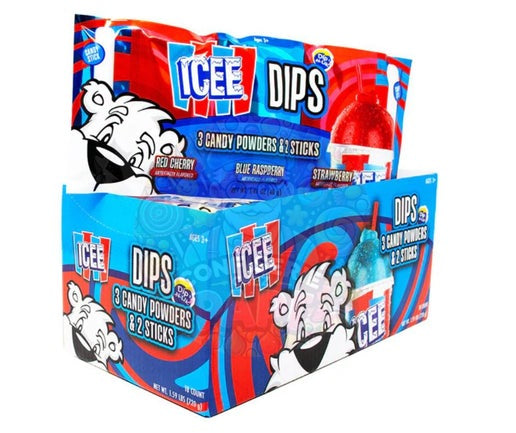 Ice Dips Trio givré de poudres acidulées