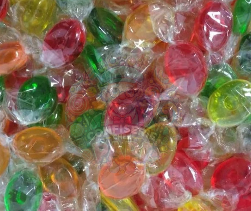 Bonbon dur mélange fruité assorti