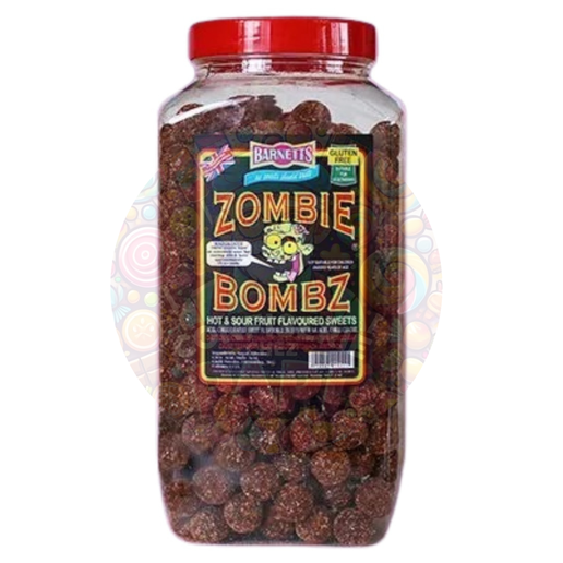 Mega sour Zombie bombz (paquet de 3 boules)