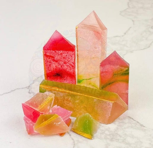 Bonbon cristaux au melon
