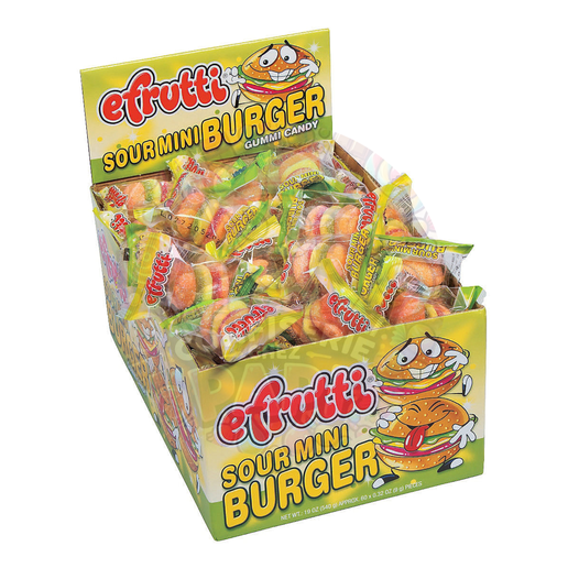 Efrutti sour mini burger