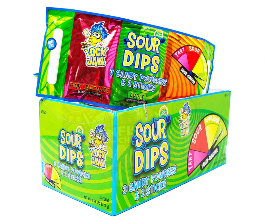 Sour dips Lock Jaw