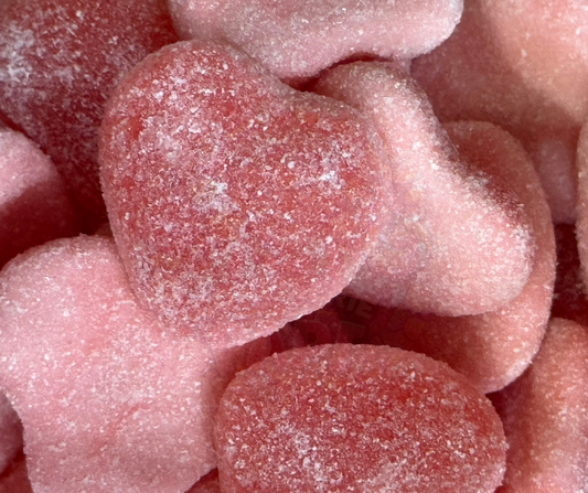 90. Coeur rouge farci surette