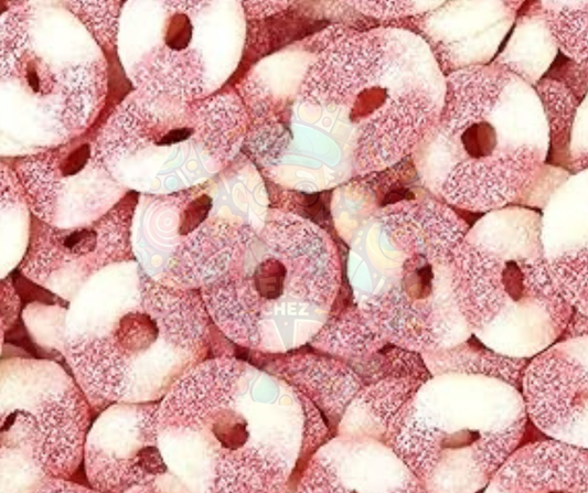 97. Anneau fraise rayé - 135g