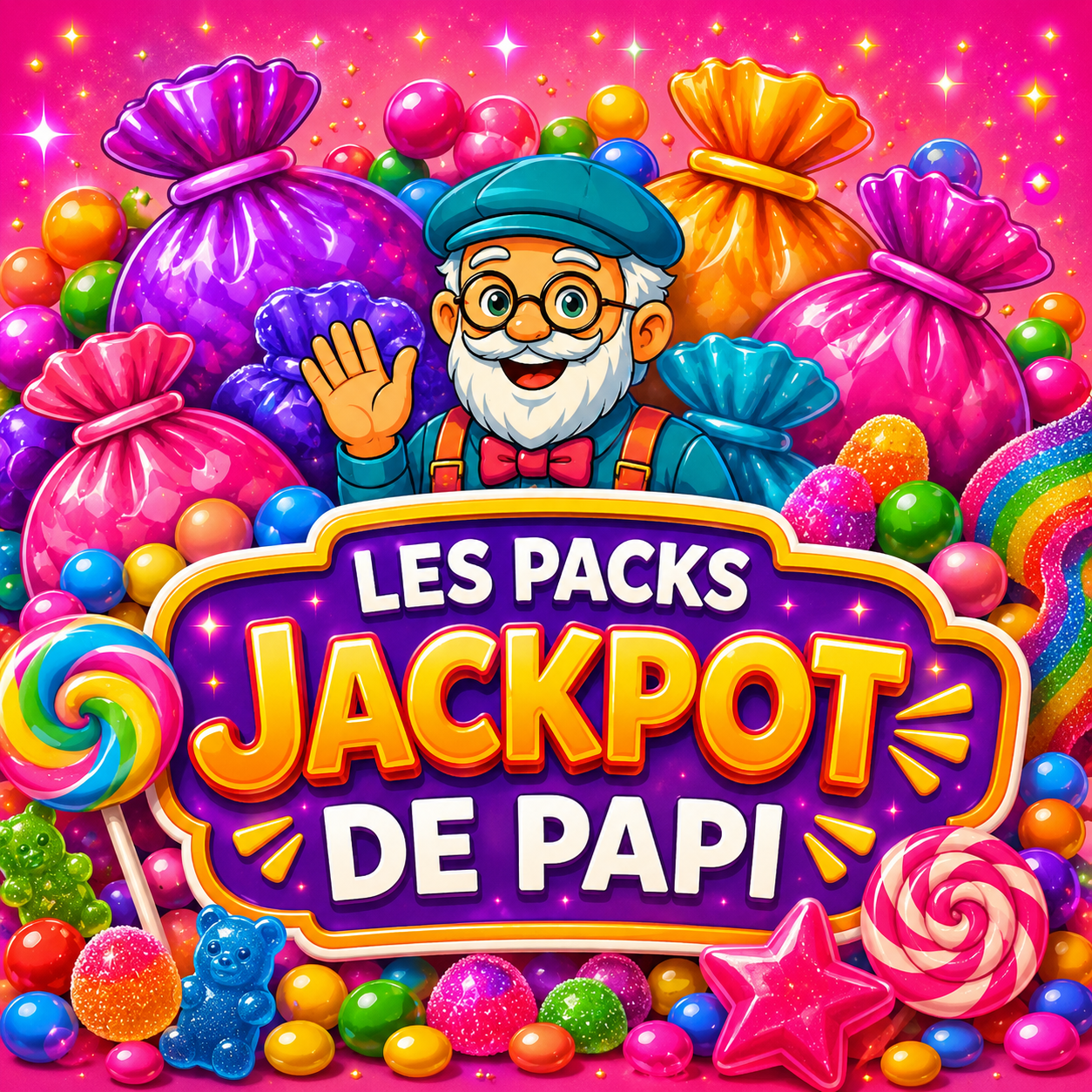 Les packs jackpot de papi - 100g / sacs